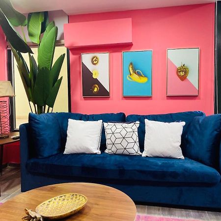 Amazinn Places Casco Viejo Pink Desing And Pool IX Kota Panama Bagian luar foto