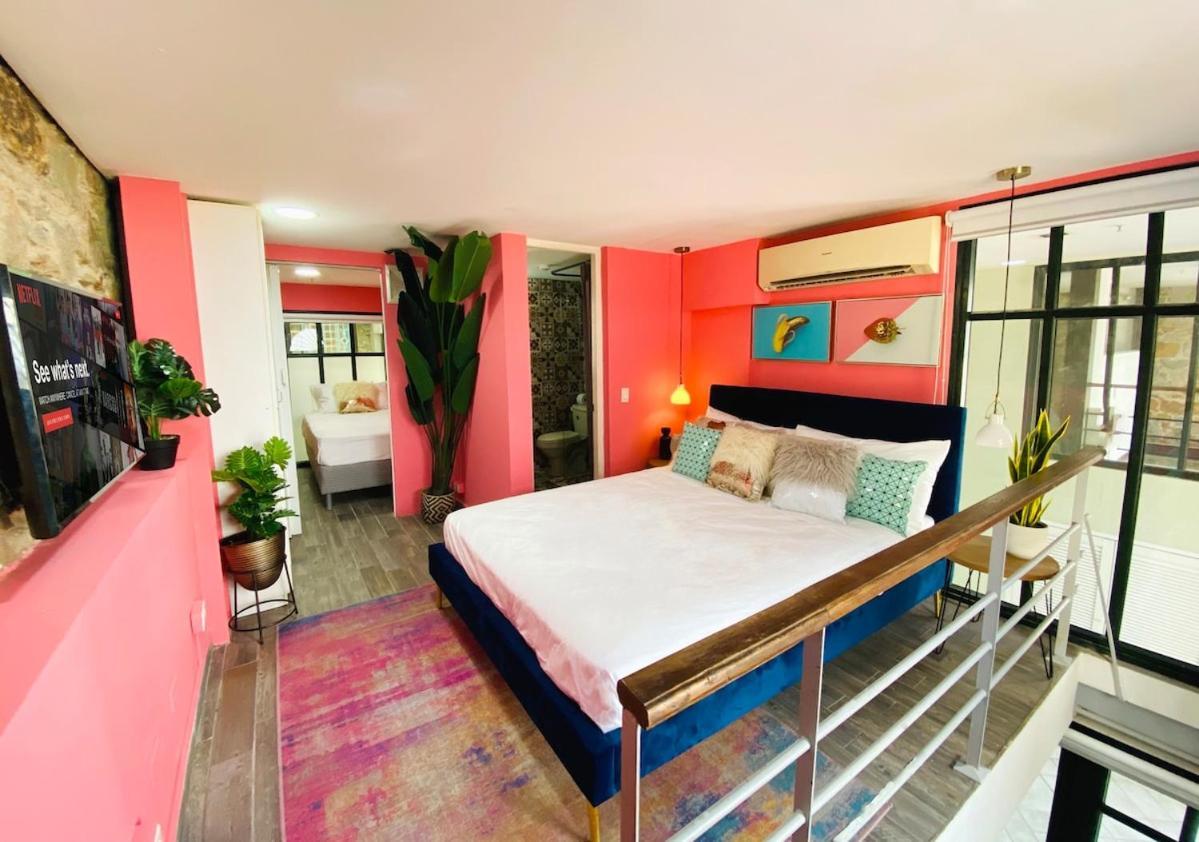 Amazinn Places Casco Viejo Pink Desing And Pool IX Kota Panama Bagian luar foto